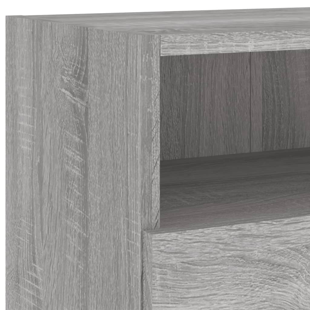 TV-Wandschrank Grau Sonoma 100x30x30 cm Holzwerkstoff