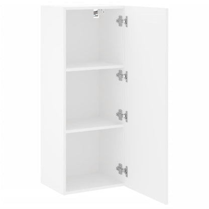 TV-Wandschrank Weiß 40,5x30x102 cm Holzwerkstoff