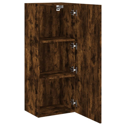 TV-Wandschrank Räuchereiche 40,5x30x102 cm Holzwerkstoff