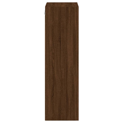 TV-Wandschrank Braun Eiche-Optik 40,5x30x102 cm Holzwerkstoff