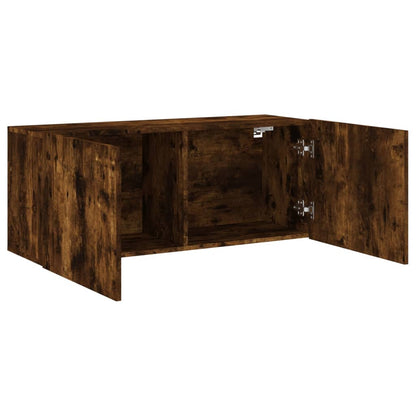 TV-Wandschrank Räuchereiche 100x30x41 cm