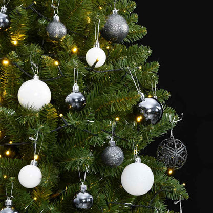 Künstlicher Weihnachtsbaum Klappbar mit Kugeln 300 LEDs 300 cm
