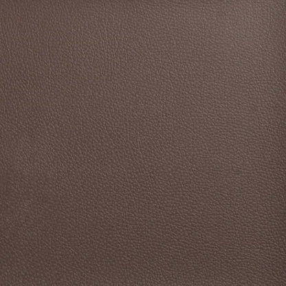 3-tlg. Chesterfield-Sofa-Set Braun Kunstleder