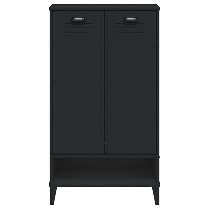 Schuhschrank VIKEN Schwarz Holzwerkstoff