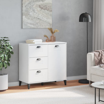 Sideboard VIKEN Weiß 80x40x80 cm Holzwerkstoff