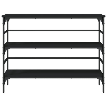 Konsolentisch Schwarz 100x32x75 cm Holzwerkstoff