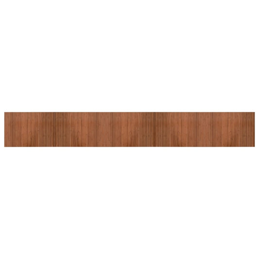 Teppich Rechteckig Braun 70x500 cm Bambus