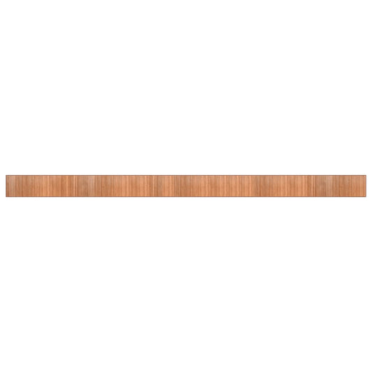 Teppich Rechteckig Natur 60x1000 cm Bambus