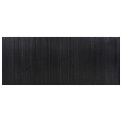 Paravent Schwarz 165x400 cm Bambus