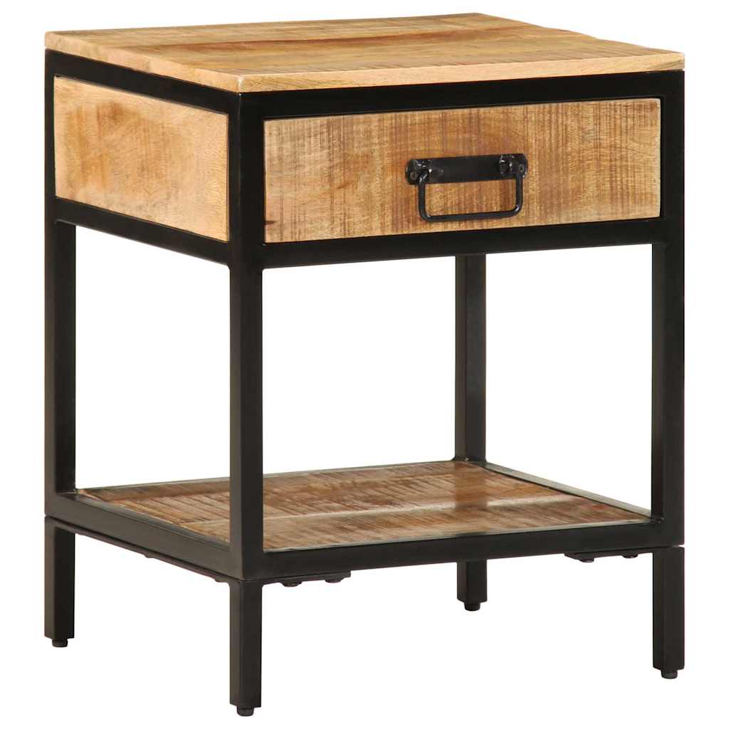 Nachttisch Braun 40 x 35 x 50 cm Massivholz Mango