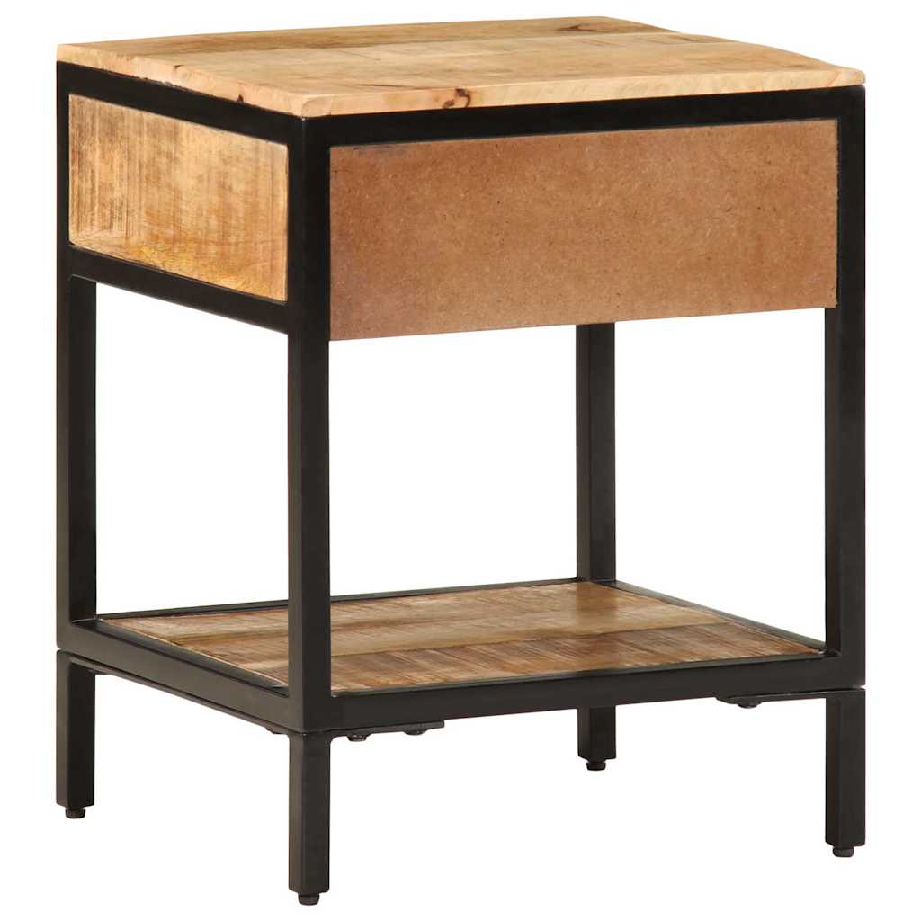 Nachttisch Braun 40 x 35 x 50 cm Massivholz Mango