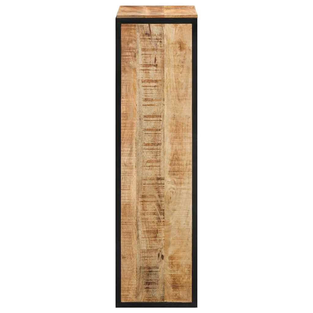 Schuhschrank Braun 50 x 30 x 110 cm Massivholz Mango
