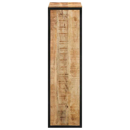 Schuhschrank Braun 50 x 30 x 110 cm Massivholz Mango