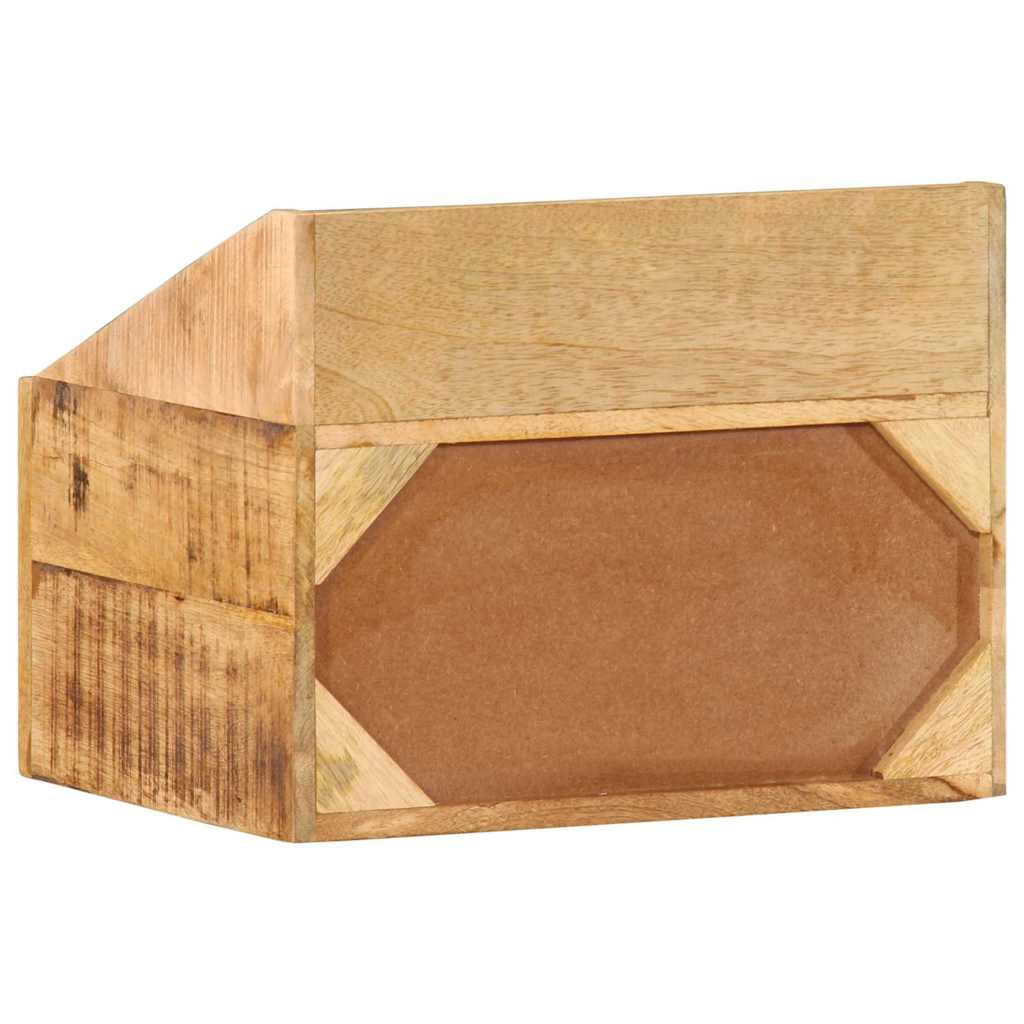 Nachttisch Braun 40 x 30 x 30 cm Massivholz Mango