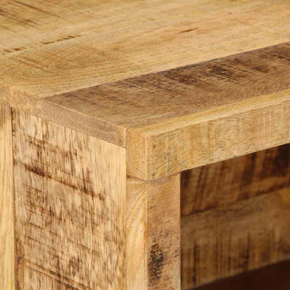 Nachttisch Braun 40 x 30 x 25 cm Massivholz Mango