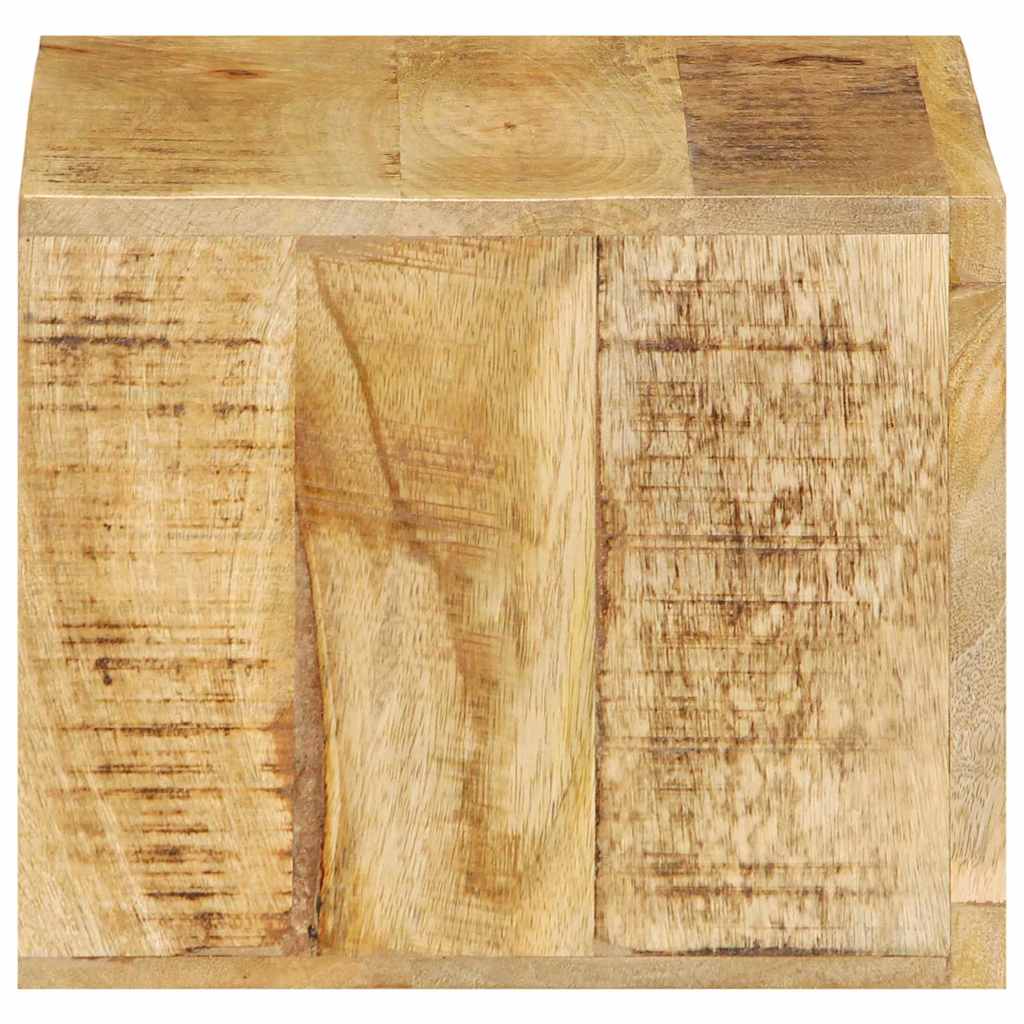 Nachttisch Braun 40 x 30 x 25 cm Massivholz Mango