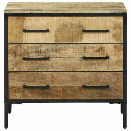 Sideboard Braun 70 x 35 x 70 cm Massivholz Mango