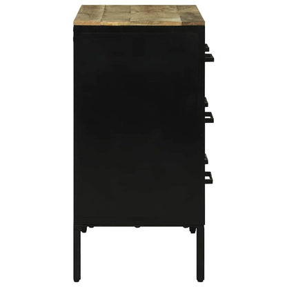Sideboard Braun 70 x 35 x 70 cm Massivholz Mango