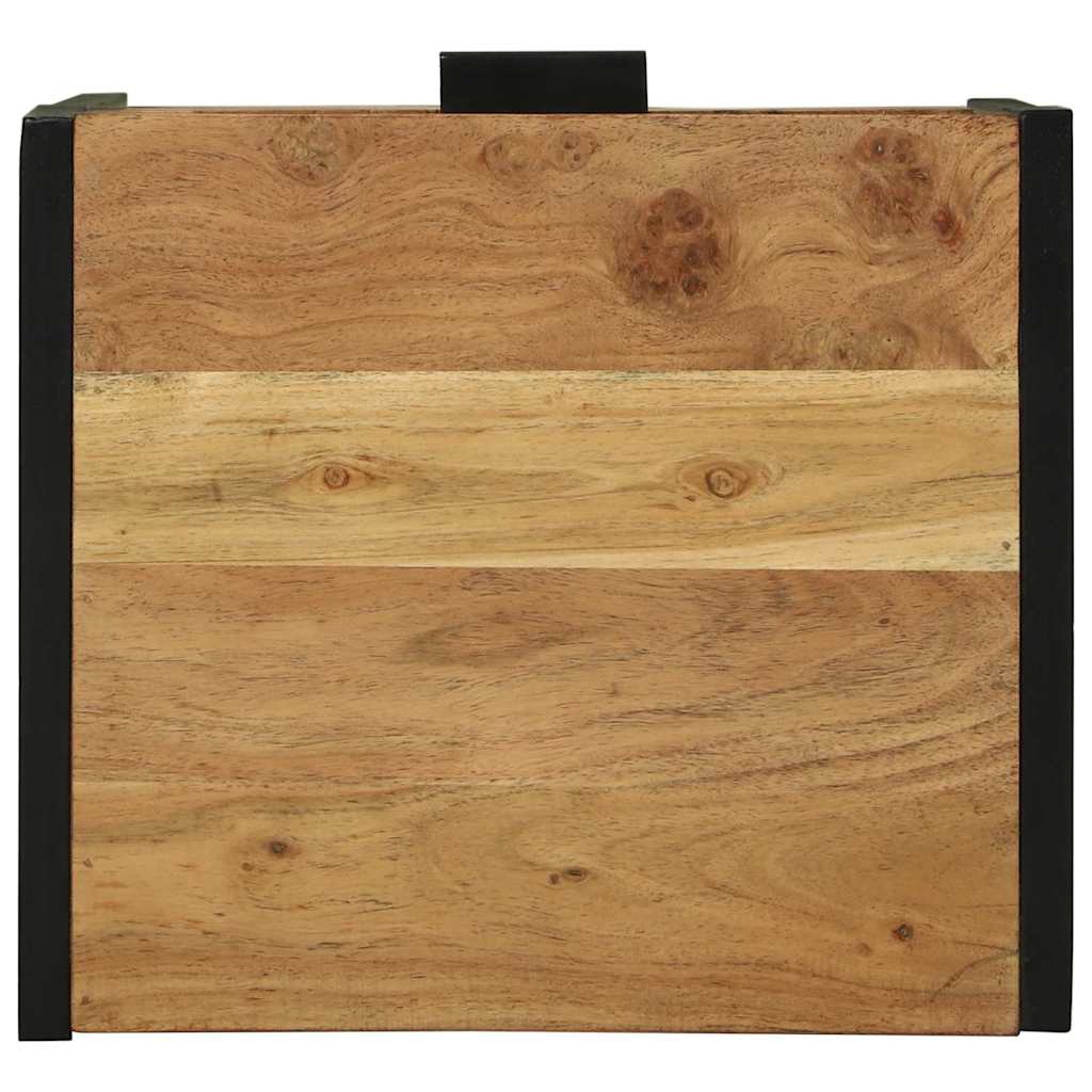 Nachttisch Braun 40 x 35 x 50 cm Massivholz Akazie