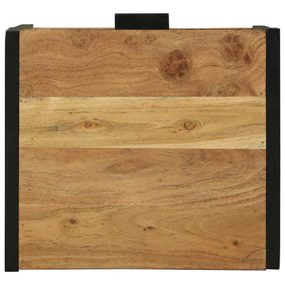 Nachttisch Braun 40 x 35 x 50 cm Massivholz Akazie