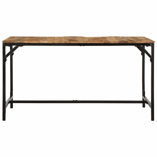 Esstisch 140x70x75 cm Raues Massivholz Mango