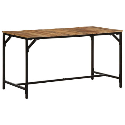 Esstisch 140x70x75 cm Raues Massivholz Mango
