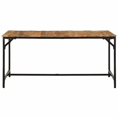 Esstisch 160x80x75 cm Raues Massivholz Mango