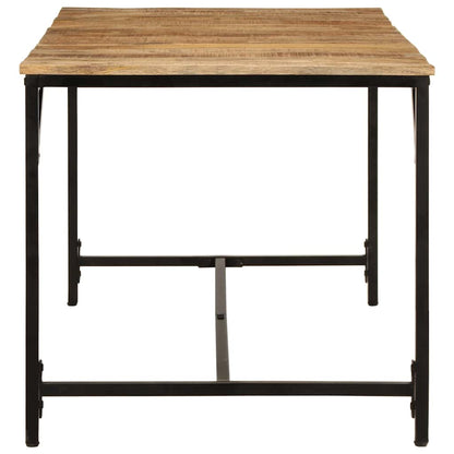 Esstisch 160x80x75 cm Raues Massivholz Mango