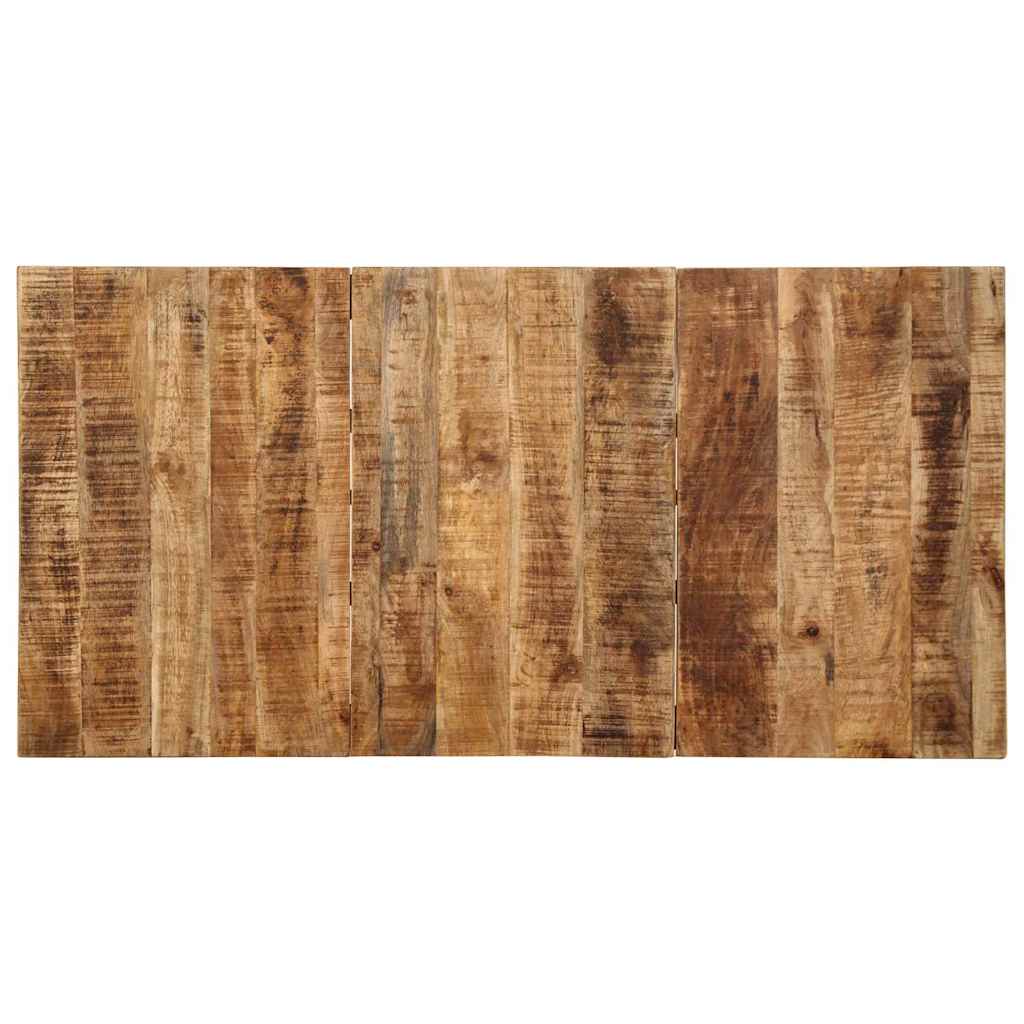 Esstisch 160x80x75 cm Raues Massivholz Mango