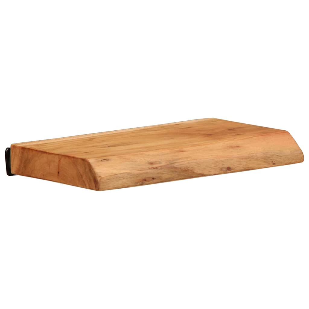 Wandregale 2 Stk. 30x20x3,5 cm Massivholz Akazie