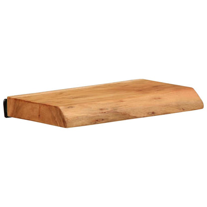 Wandregale 2 Stk. 30x20x3,5 cm Massivholz Akazie