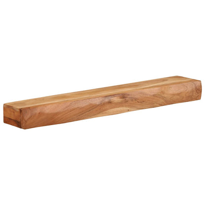 Wandregale 2 Stk. 80x17x8 cm Massivholz Akazie