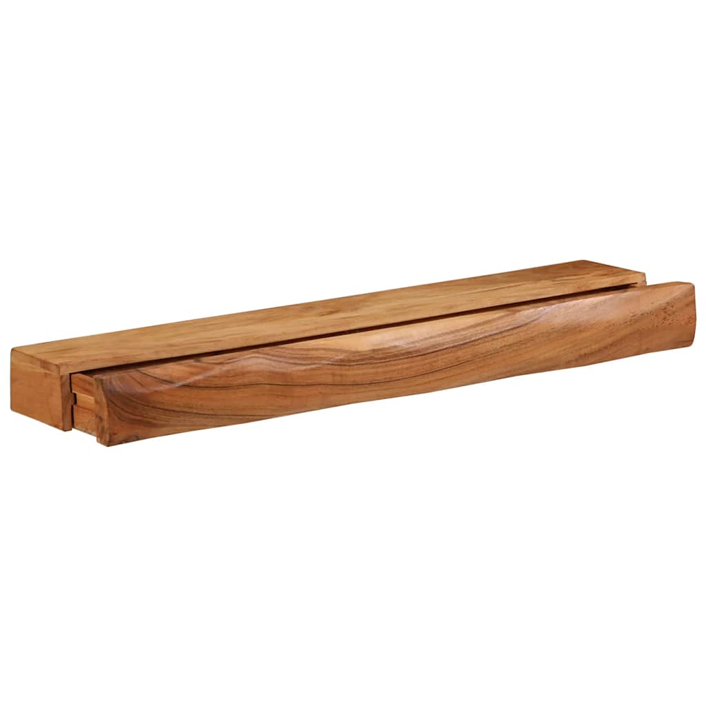 Wandregale 2 Stk. 80x17x8 cm Massivholz Akazie