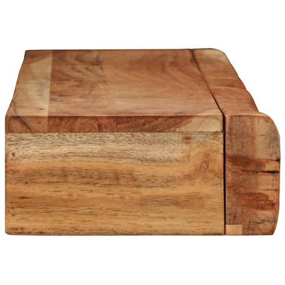 Wandregale 2 Stk. 100x17x8 cm Massivholz Akazie