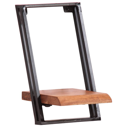 Wandregale 5 Stk. Massivholz Akazie