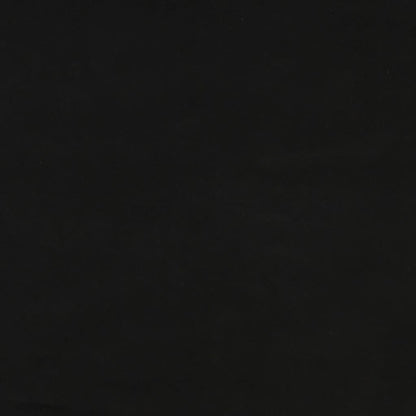 Schlafsofa 2-Sitzer Schwarz Samt