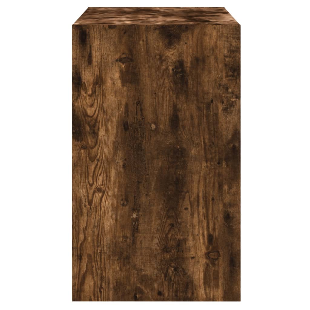 Schuhschrank Räuchereiche 80x42x69 cm Holzwerkstoff