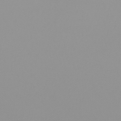 Niedriglehner-Auflagen 4 Stk. Grau Oxford-Gewebe