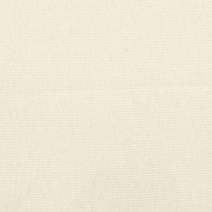 Niedriglehner-Auflagen 4 Stk. Creme Oxford-Gewebe