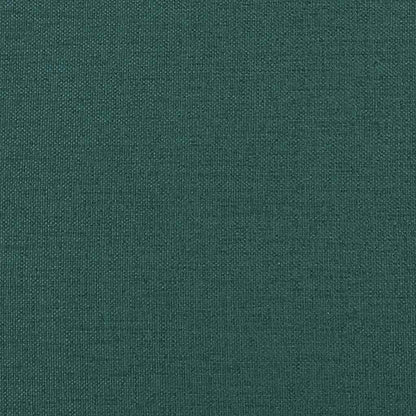 Chesterfield-Sofa 2-Sitzer Dunkelgrün Stoff