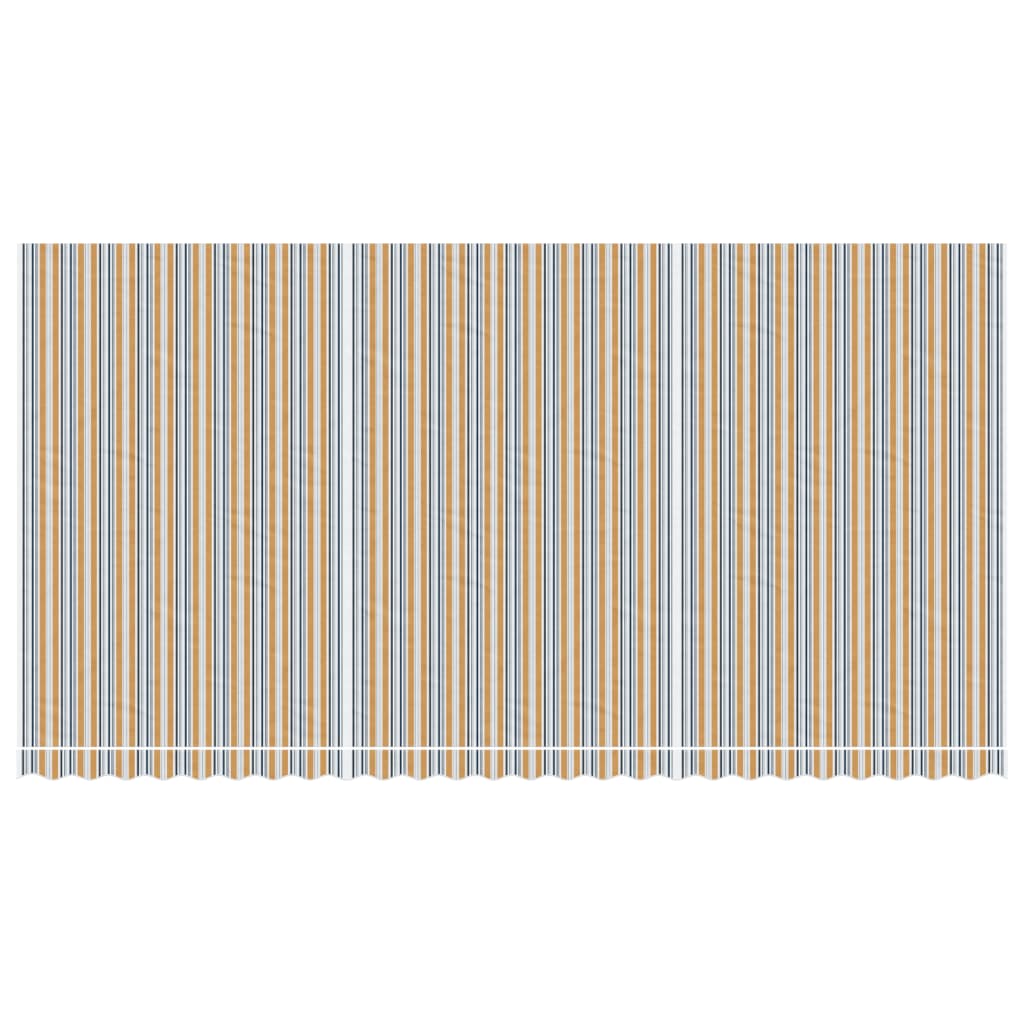 Markisenbespannung Mehrfarbig Gestreift 6x3 m