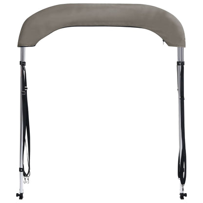 2-Bow Bimini Top Grau 150x120x110 cm