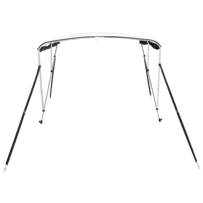 3-Bow Bimini-Top mit Mesh-Seitenteilen 183x(137-152)x137 cm