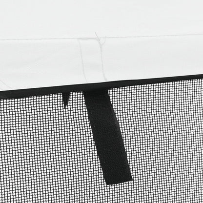 3-Bow Bimini-Top mit Mesh-Seitenteilen 183x(170-182)x137 cm