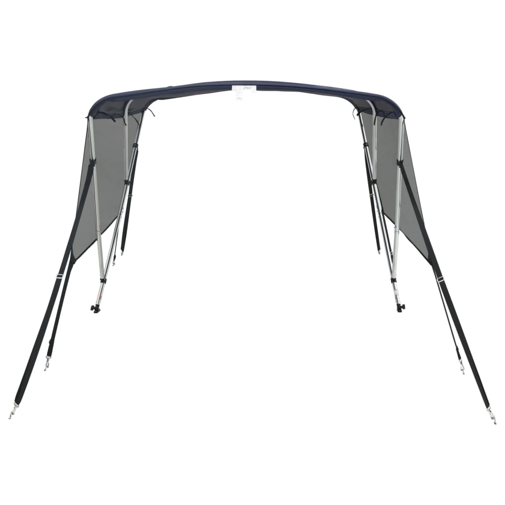 3-Bow Bimini-Top mit Mesh-Seitenteilen 183x(137-152)x137 cm
