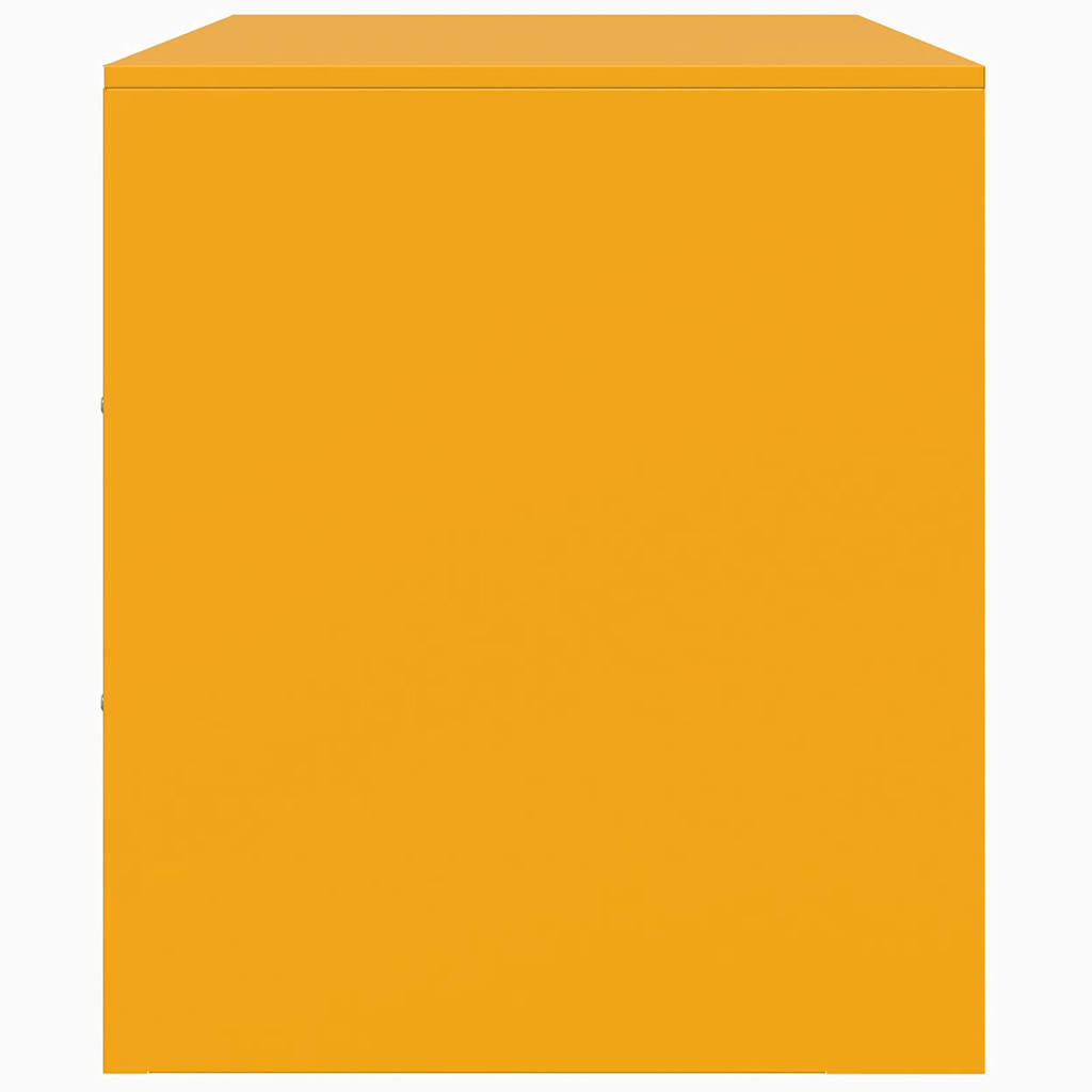 TV-Schrank Senfgelb 67x39x44 cm Stahl