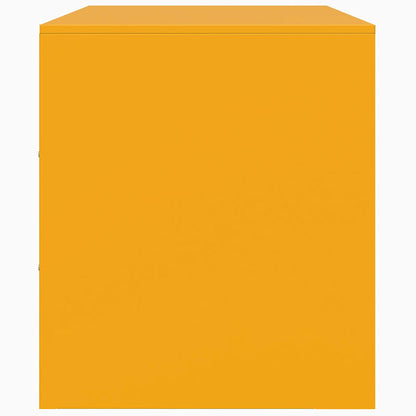 TV-Schrank Senfgelb 67x39x44 cm Stahl