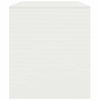 TV-Schrank Weiß 67x39x44 cm Stahl