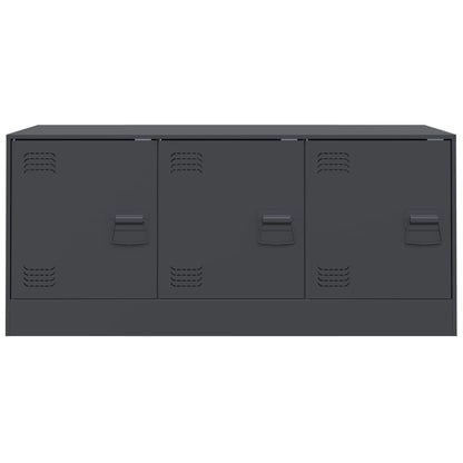 TV-Schrank Anthrazit 99x39x44 cm Stahl