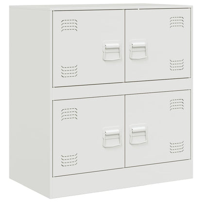 Sideboard Weiß 67x39x73 cm Stahl